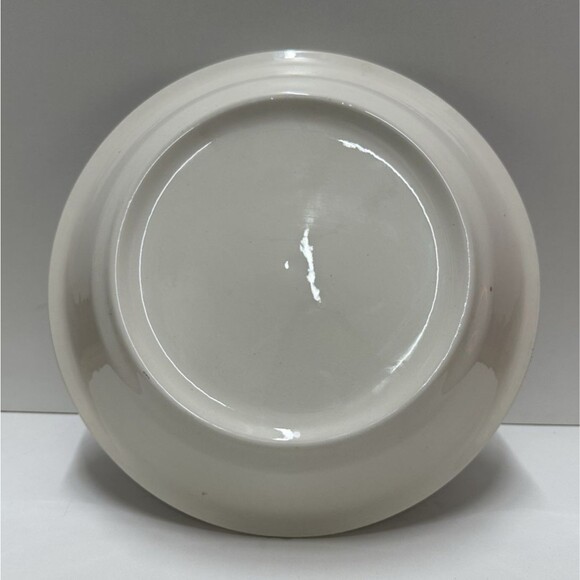 Vintage made in USA 11" cherry pie plate with written recipe - Picture 2 of 3